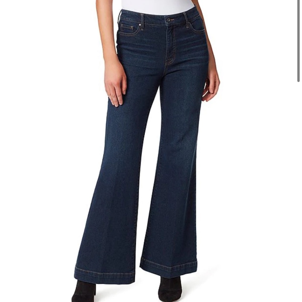 jessica simpson true love trouser ditto wide leg 30